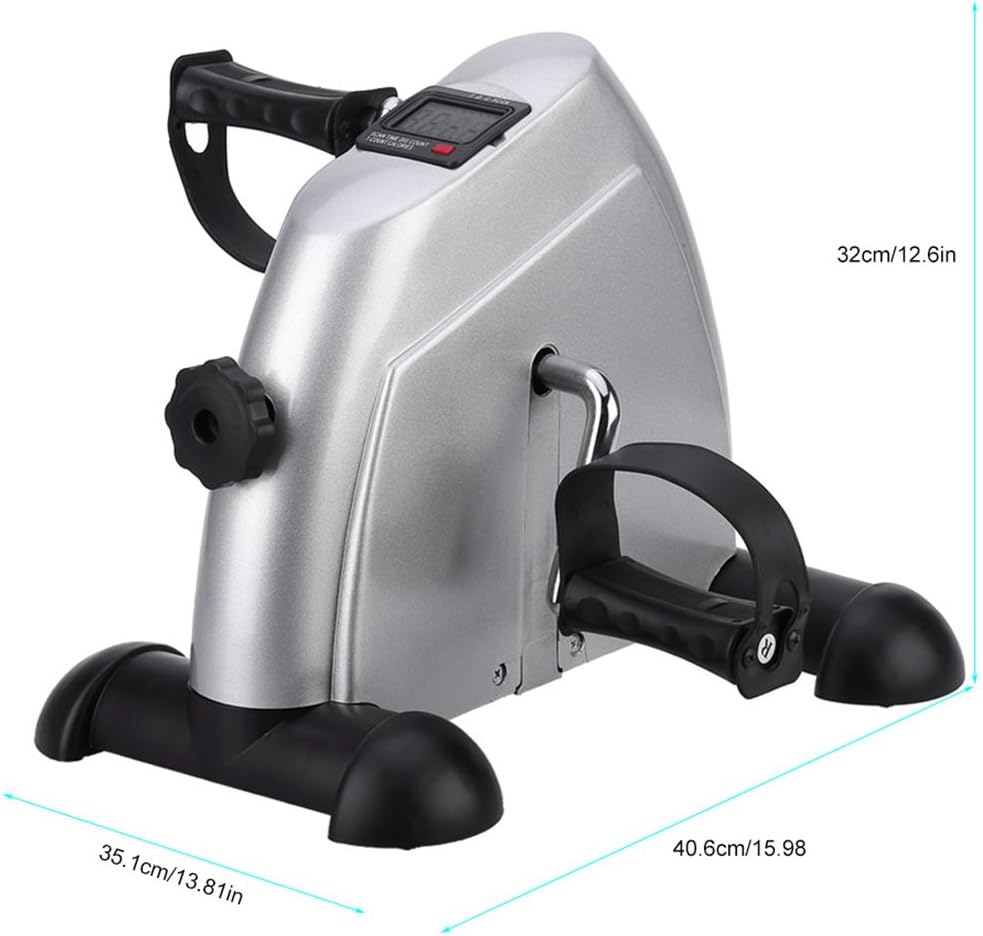 Thumbnail 6 de Mini Portable Exercise Bike Pedal Exerciser for Legs and Arms (LCD Fitness Gym Home)