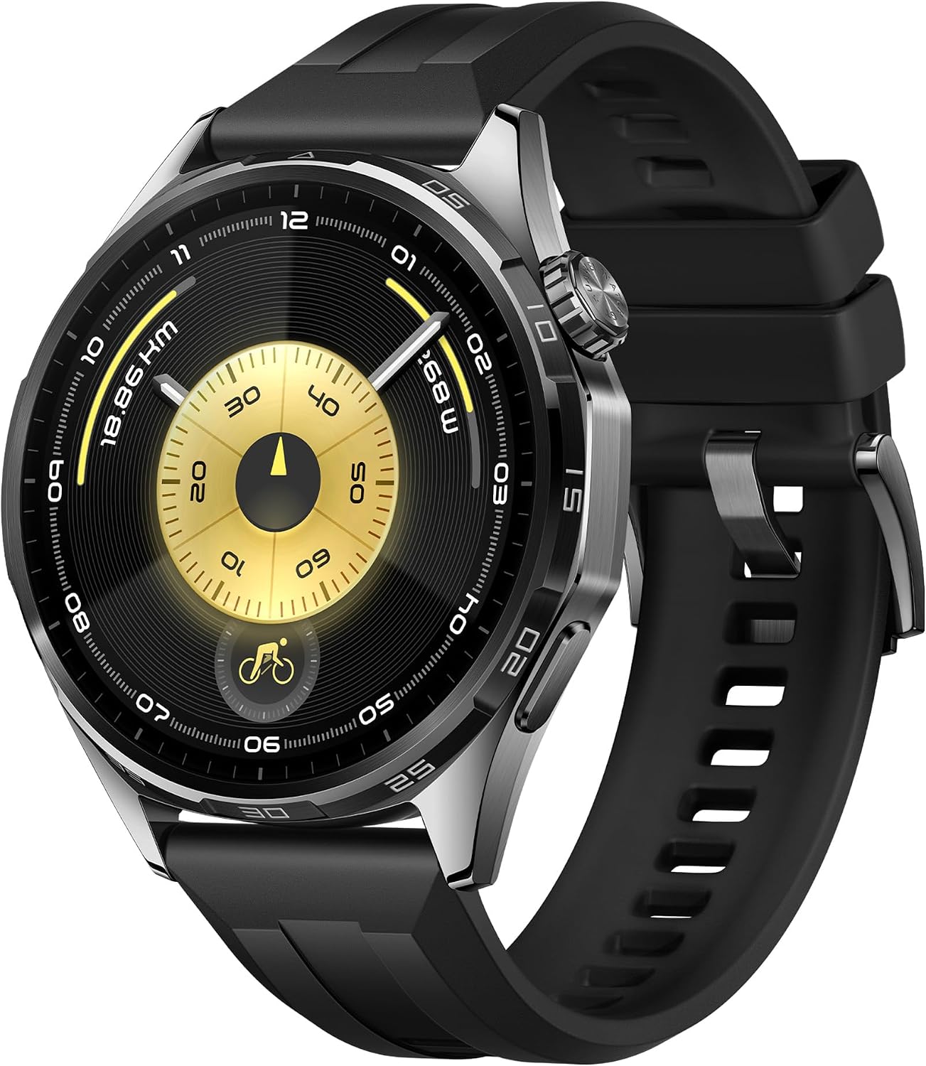 Detalle de Huawei Watch GT 6 (46 mm) mit GPS, 1,47" AMOLED und bis zu 21 Tagen Akku