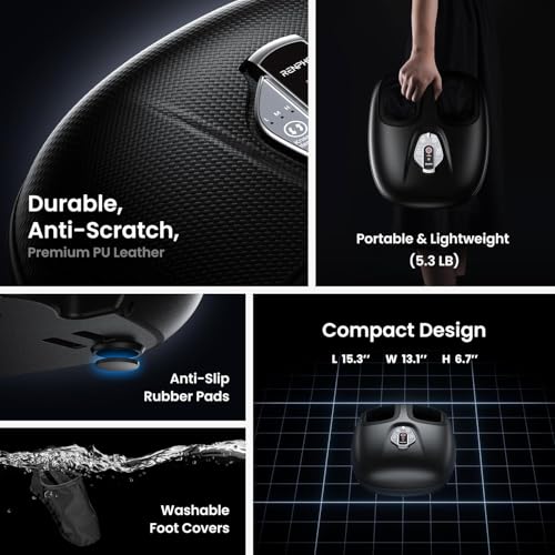 Thumbnail 5 de RENPHO Masajeador de pies con calor y Shiatsu, 3 intensidades 🦶