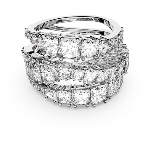 Detalle de Swarovski Anillo Twist Wrap Blanco 42