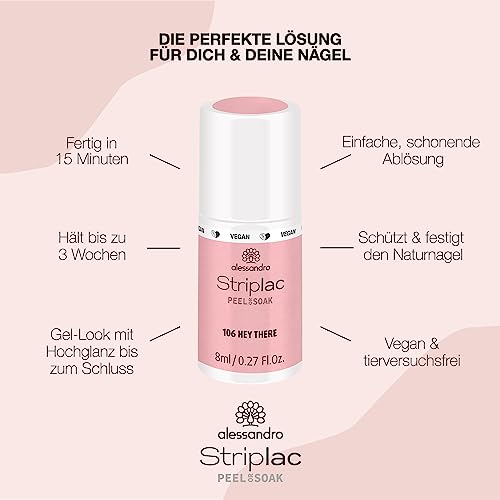 Thumbnail 4 de alessandro Striplac Hey There UV-Nagellack 8 ml 💅