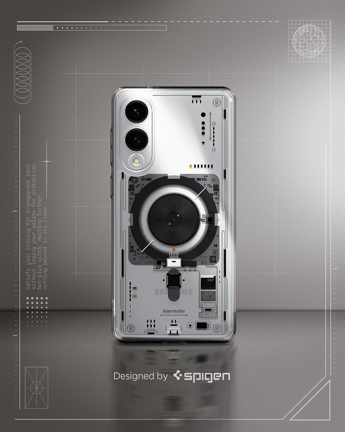 Detalle de Spigen Ultra Hybrid MagFit Coque pour Samsung Galaxy S25 Edge