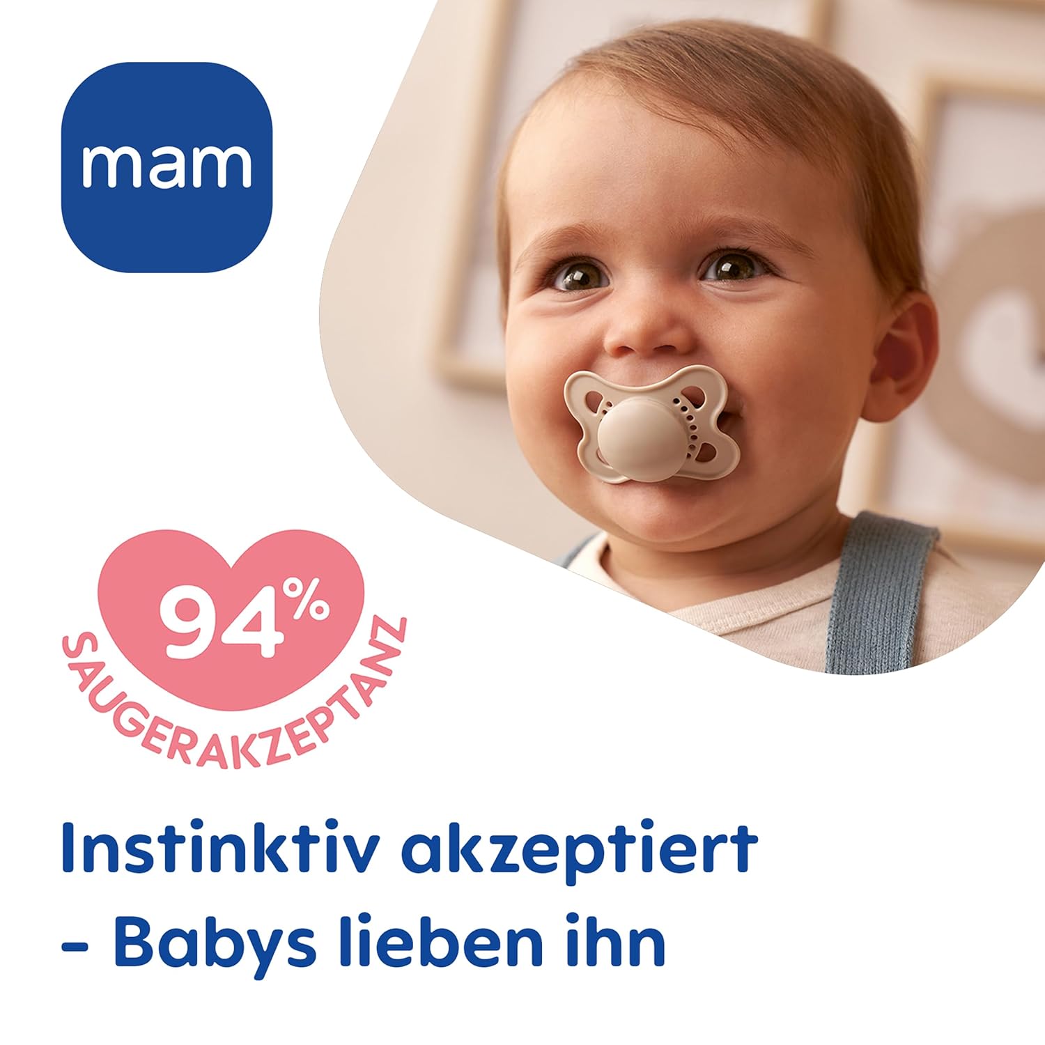 Detalle de MAM Original Day & Night Schnuller 0–6 Monate – 4er-Set