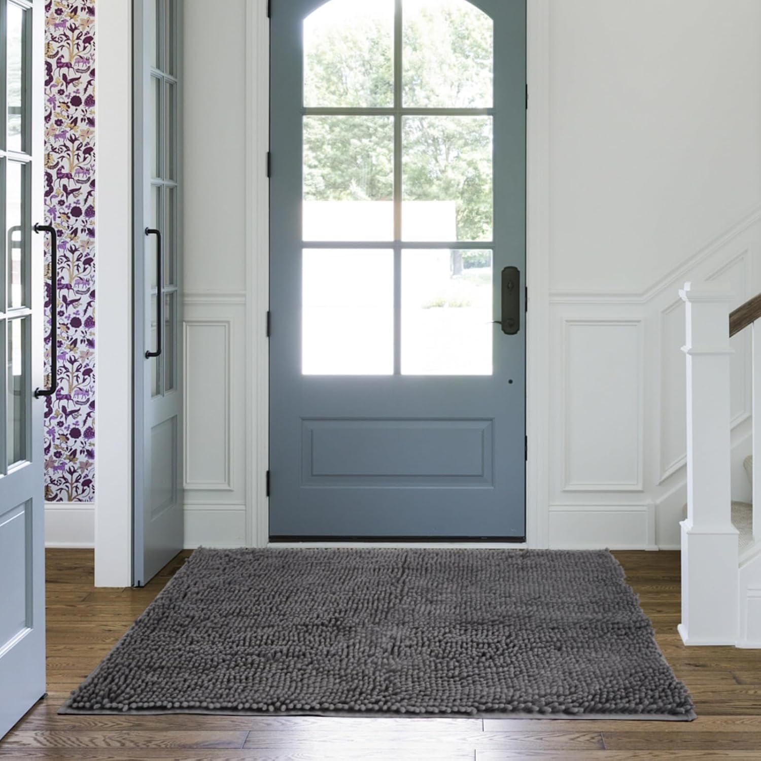 Thumbnail 6 de Naturei Doormat-3648in Chenille Dog Door Mat, 48 x 36 in, Washable, Non-Slip
