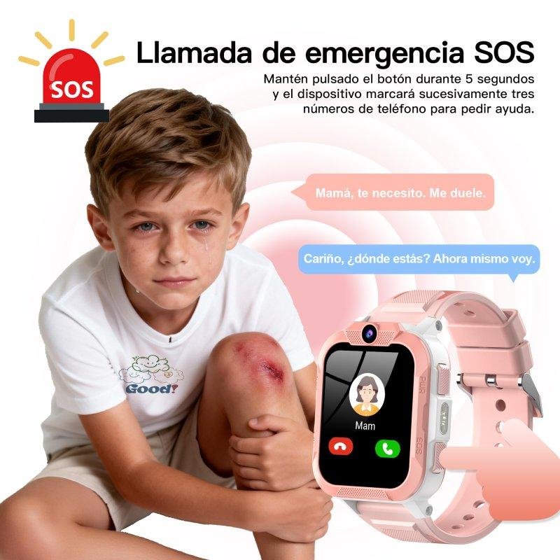 Thumbnail 2 de Blackview Z40 Pro GPS Rosa: reloj infantil con localización, linterna y emergencia