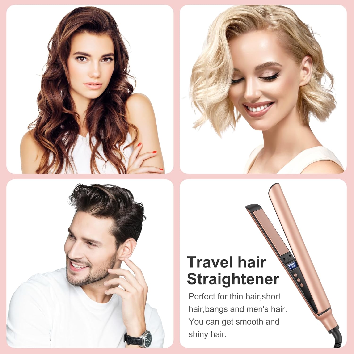 Detalle 2 de Mini Hair Straightener for Short Hair