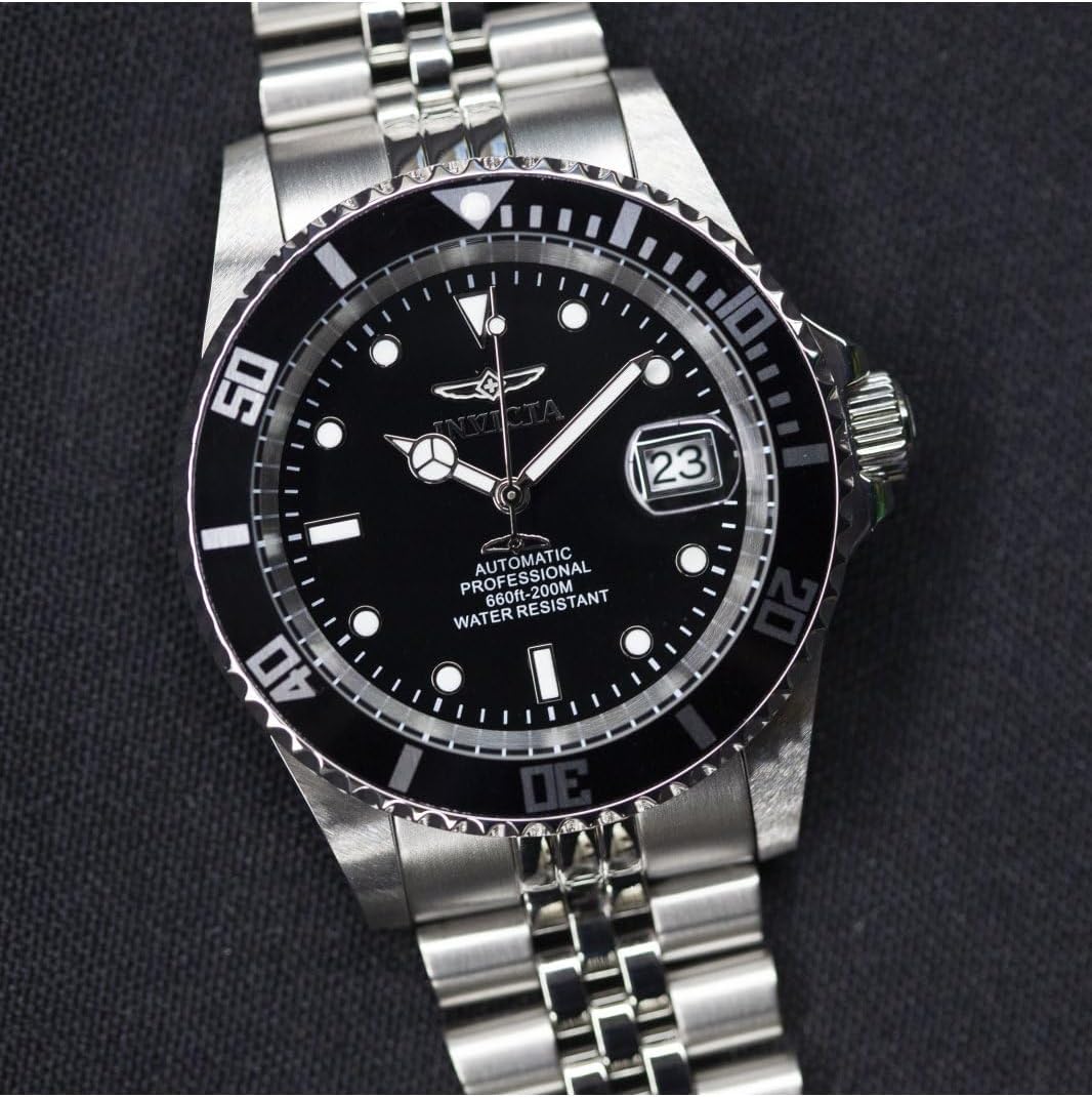 Detalle de Invicta Pro Diver 29178: Orologio da uomo in acciaio inox con movimento automatico, Ø 42 mm