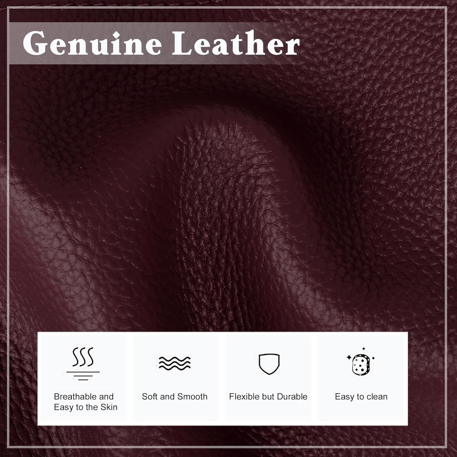 Thumbnail 6 de befen Echtleder Handtasche Damen Groß Shopper mit 14 Zoll Laptopfach – Viel Platz, hochwertiges Rindsleder