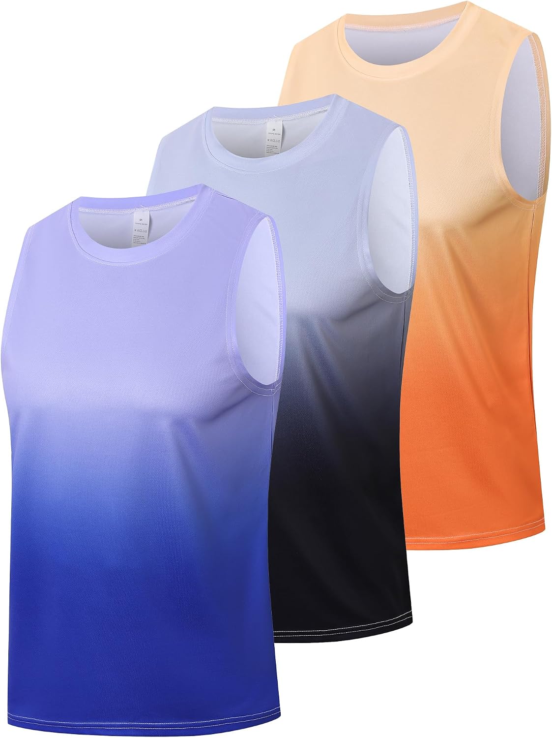 Thumbnail 6 de LUWELL PRO 3 Pack: Men's Tank Top Vest – Quick-Dry, Breathable Training Tees