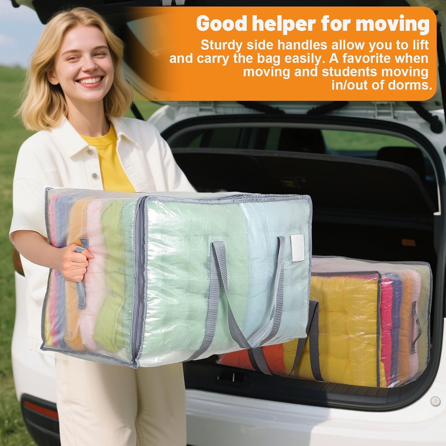 Detalle de Dntorx 4 Pack 105L moving bags