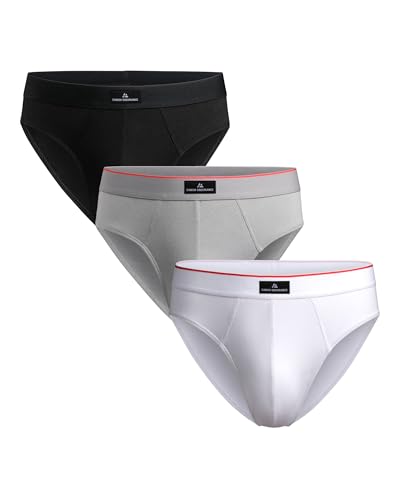 Detalle de DANISH ENDURANCE Calzoncillos Hombre Slip 3 y 6 Pack MC (2XL) – comodidad en algodón
