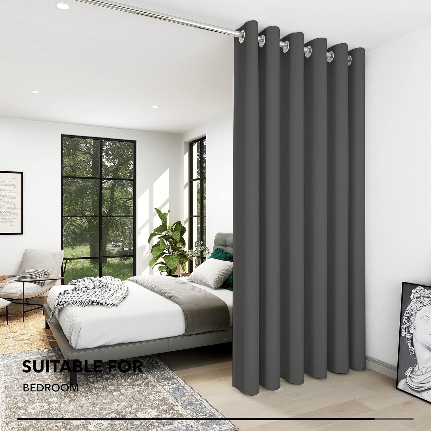Thumbnail 3 de Deconovo Front Door Curtain 168x214 cm
