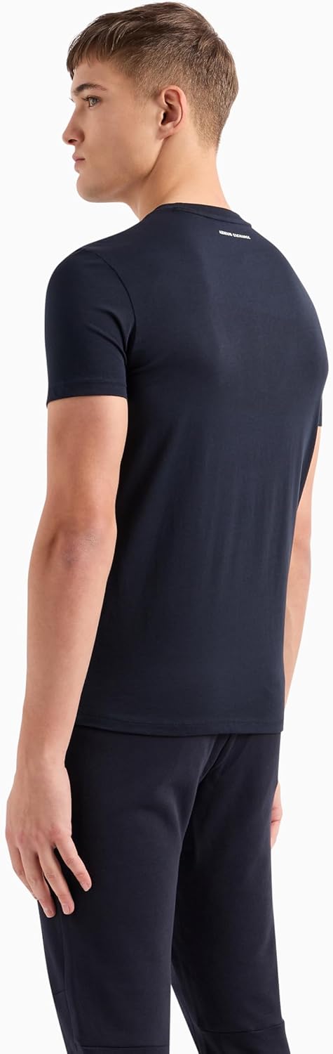 Thumbnail 5 de Armani Exchange Rectangular Box T-Shirt Uomo - Cotone morbido, vestibilità aderente e stampa geometrica