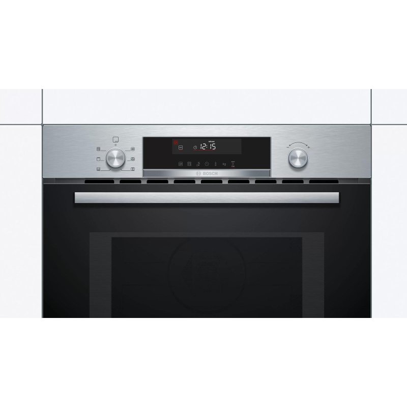 Detalle 2 de Microondas Bosch Serie 6 CMA585GS1 44L 900W combinado integrado con display LCD