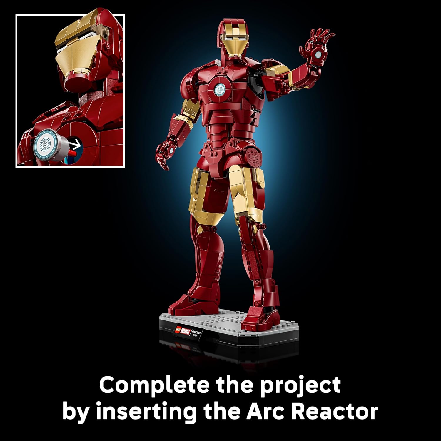 Thumbnail 5 de LEGO Marvel Iron Man Mark 3 Collectors' Edition Figure – 76344