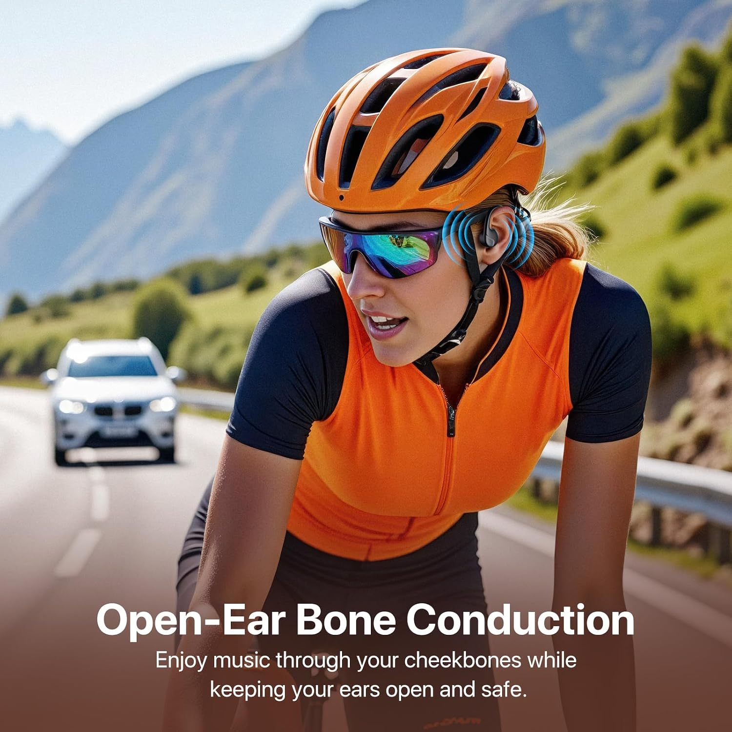 Detalle 2 de Bone Conduction Headphones Bluetooth 6.0