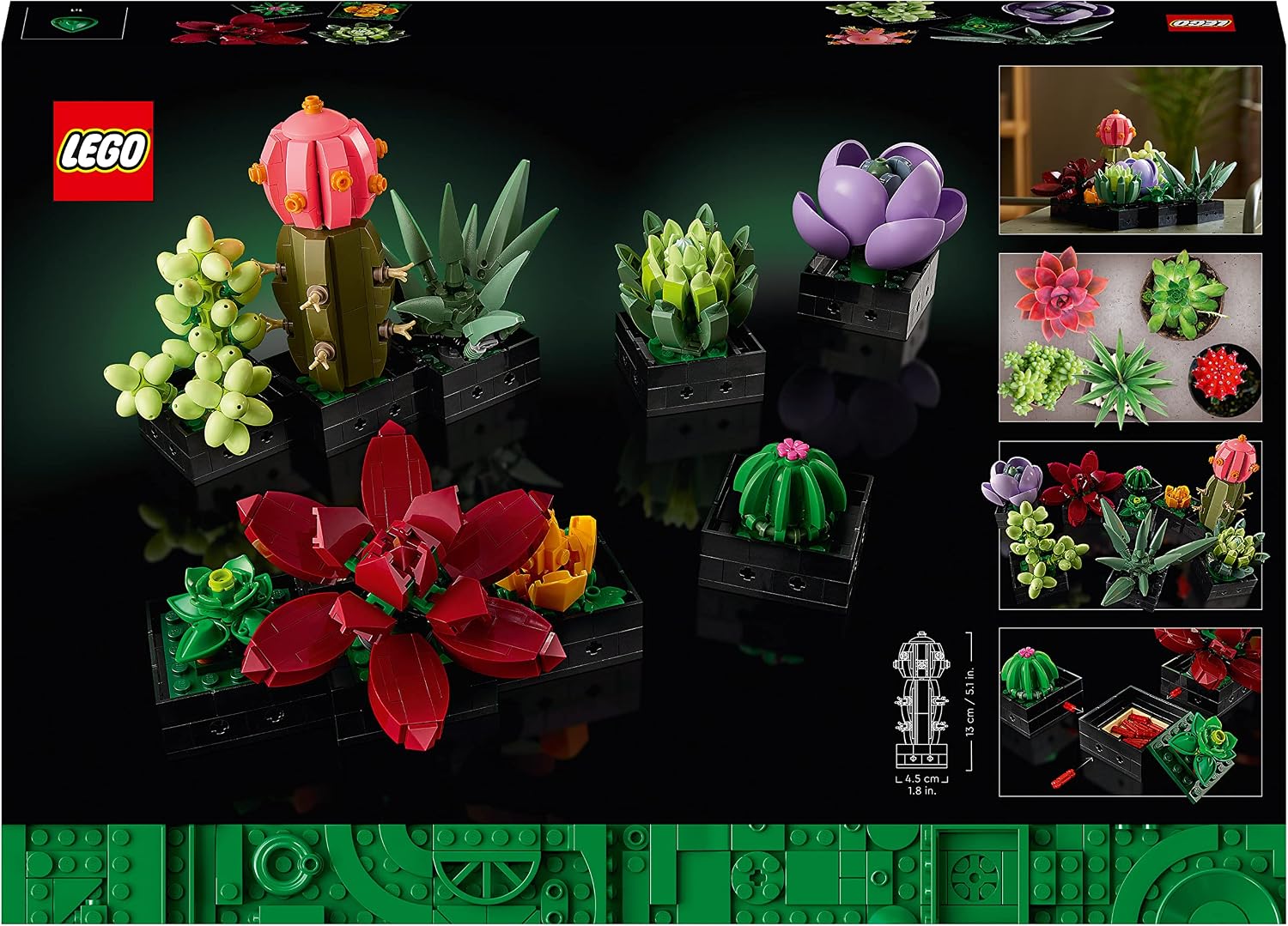 Thumbnail 5 de LEGO 10309 Botanicals Sukkulenten 9 Pflanzen