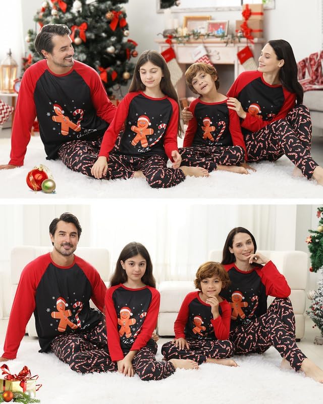 Thumbnail 1 de Sizet Matching Christmas Family Pyjamas with Xmas Tree Print