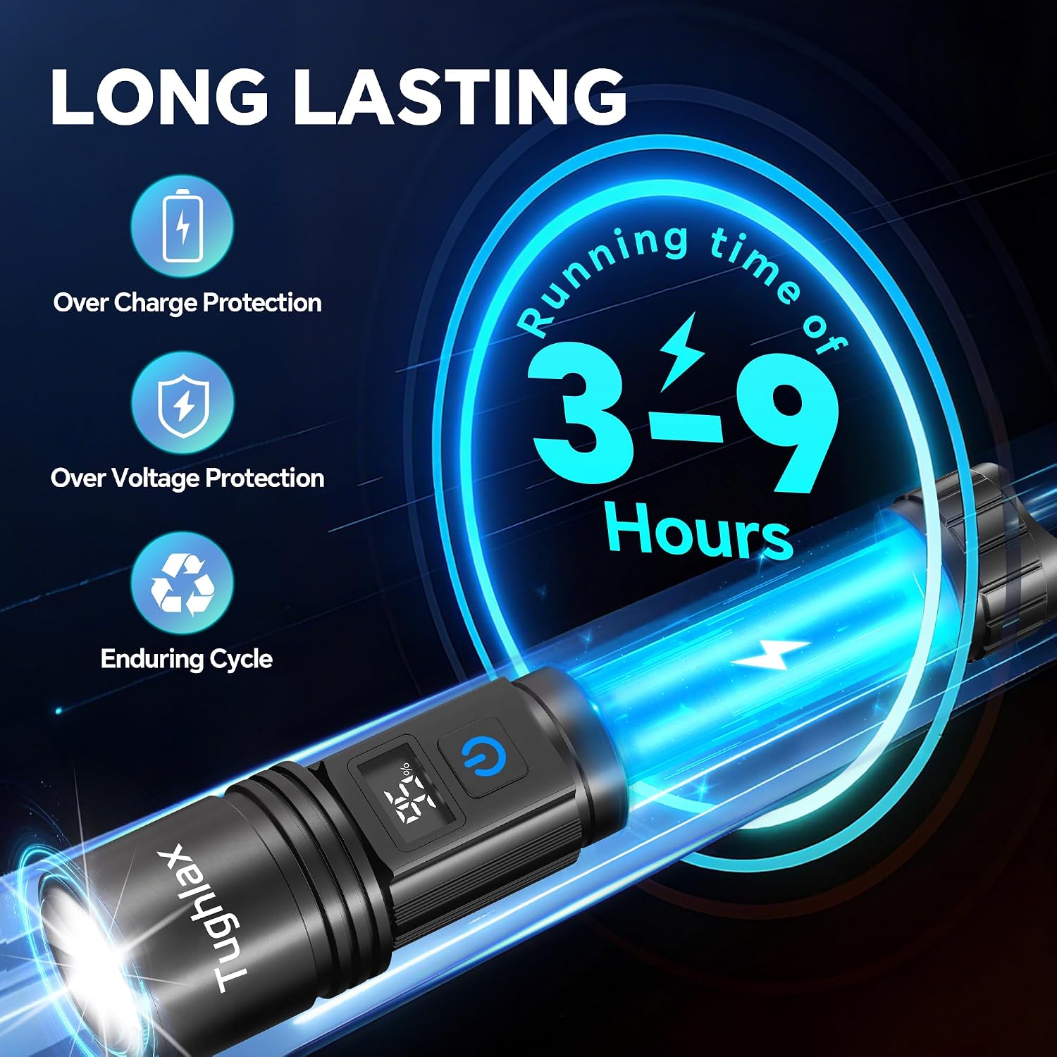 Thumbnail 4 de Tughlax 9900LX LED Flashlight 2-Pack