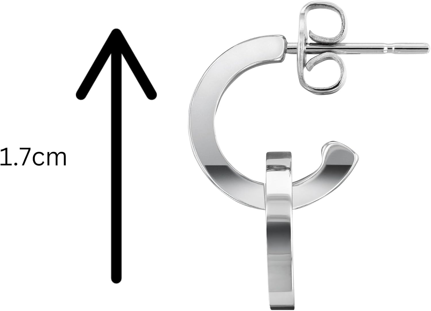Thumbnail 1 de Tommy Hilfiger Jewelry orecchini pendenti a cerchio in acciaio inox 2780459