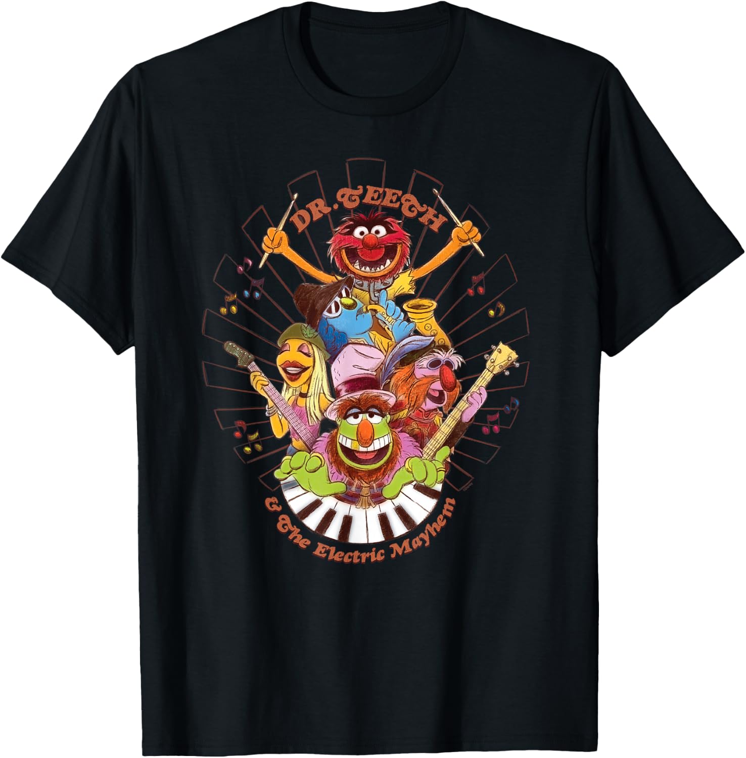 Detalle de Disney The Muppets Dr Teeth & Electric Mayhem T‑Shirt