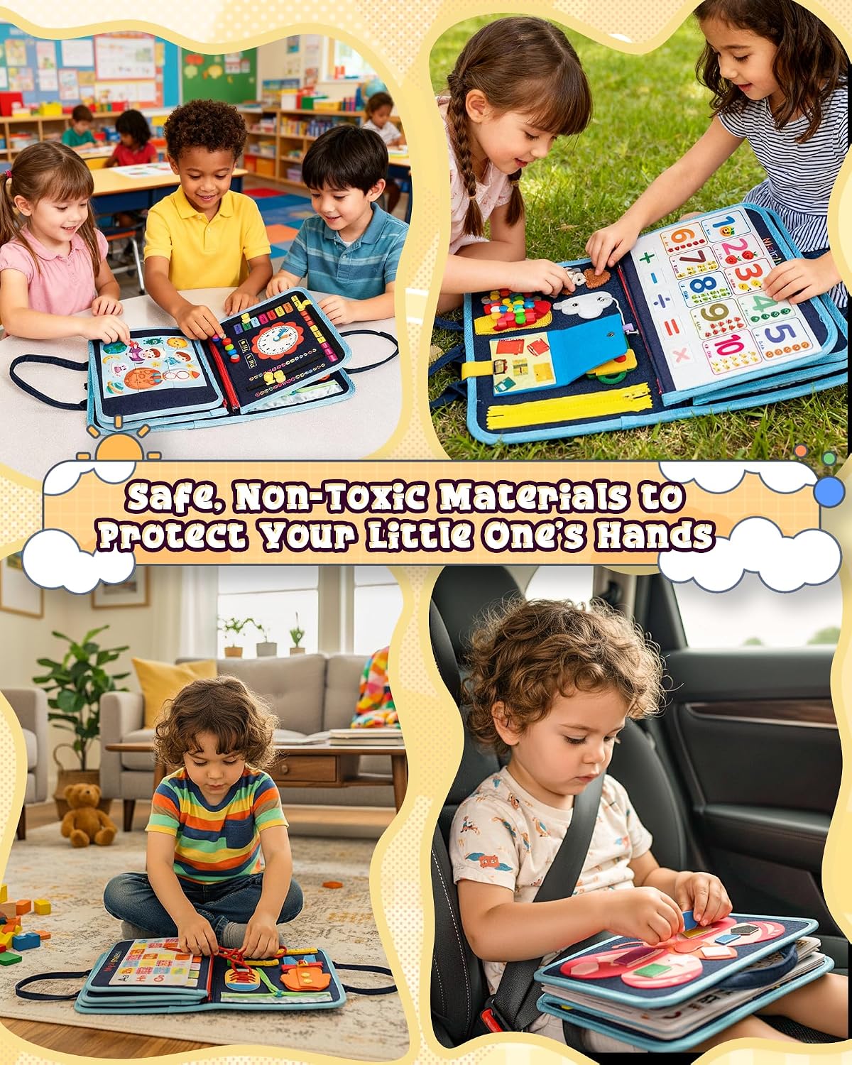 Thumbnail 5 de BZGG Montessori Busy Board Ocean World
