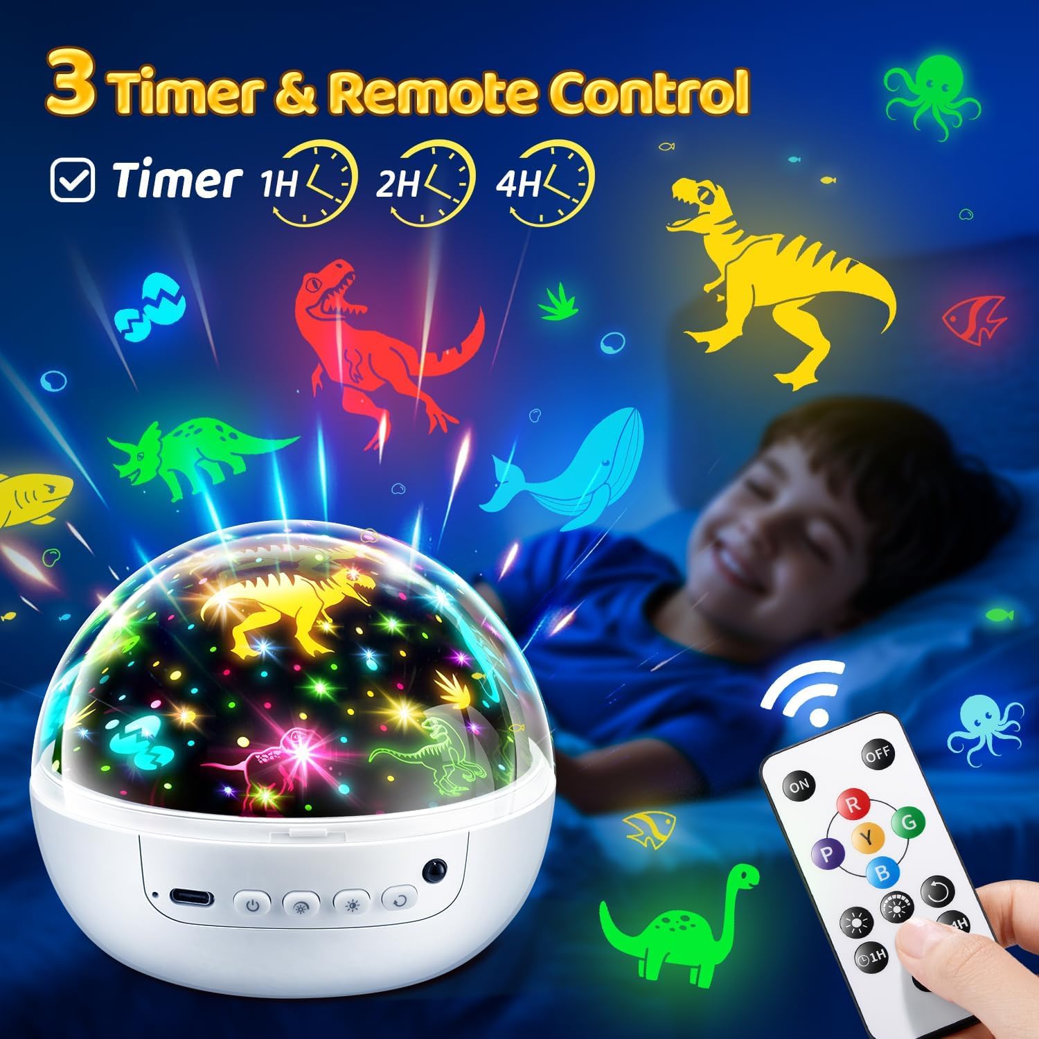 Thumbnail 4 de Sensory Toys Star Projector 93 modes 🌙