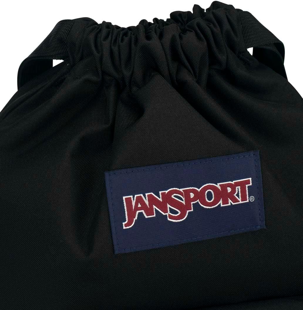 Detalle de JanSport DRAWSACK Kleiner Rucksack, Schwarz