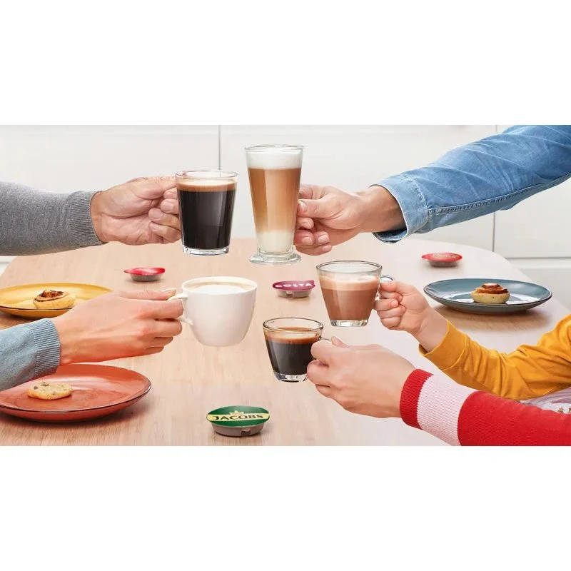 Thumbnail 2 de Cafetera de cápsulas Bosch TAS112E 0,7L y 1400W negra compacta