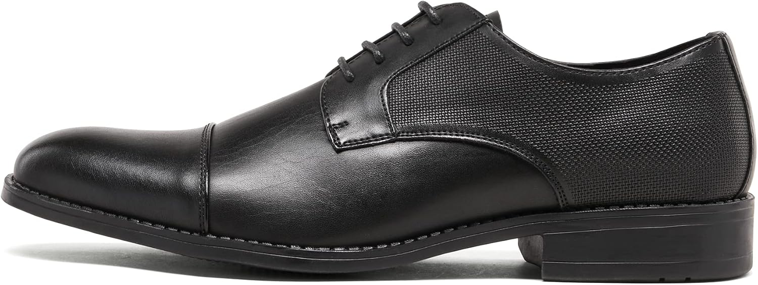 Thumbnail 1 de Bruno Marc Scarpe Eleganti Uomo Oxford in Pelle Vegana: stile classico con comfort quotidiano