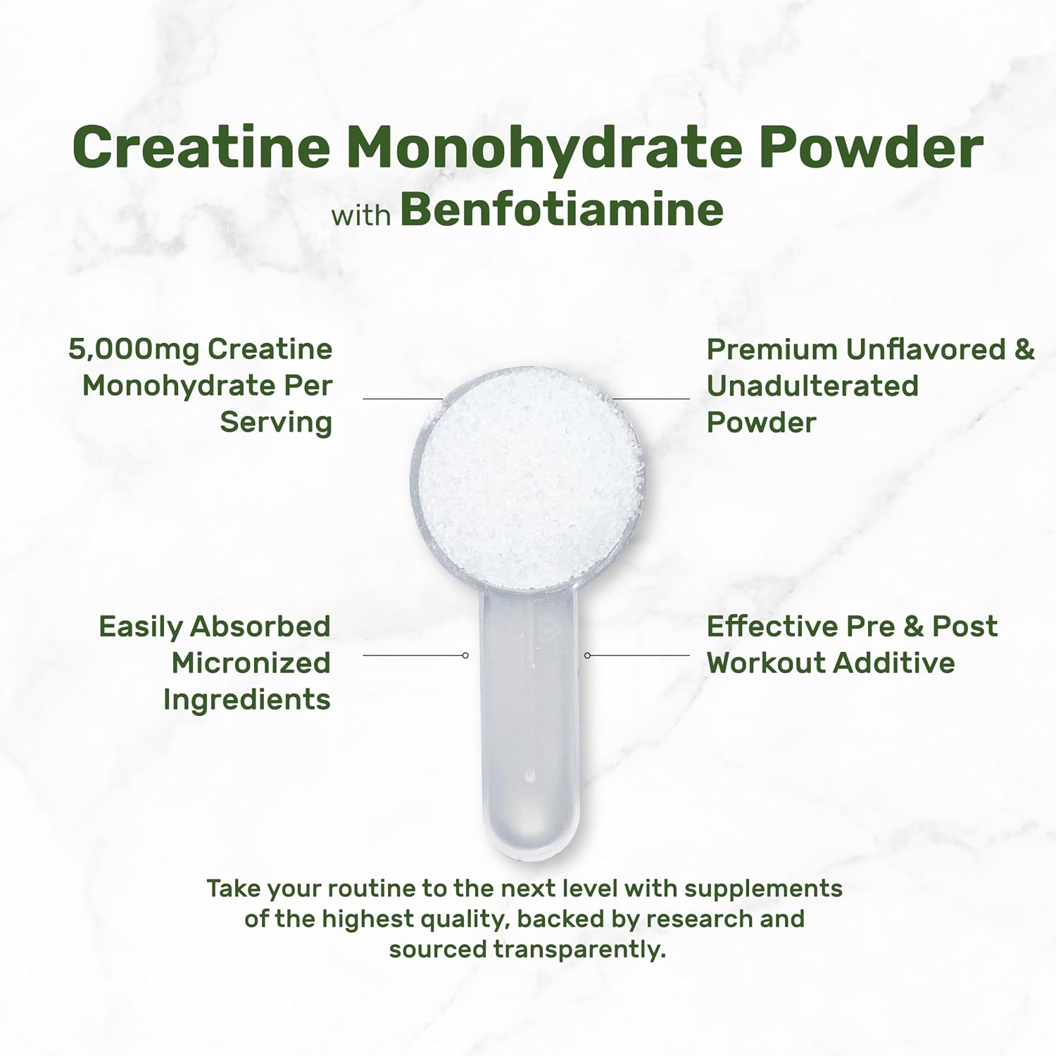 Thumbnail 2 de Creatine Monohydrate Powder, 1.2 kg