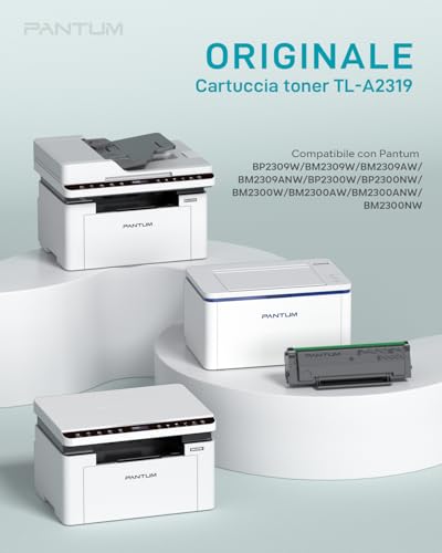 Detalle de PANTUM TL-A2319 Cartuccia Toner Nera Originale per BP2309W/BM2309W/BP2300W (fino a 1.000 pagine)