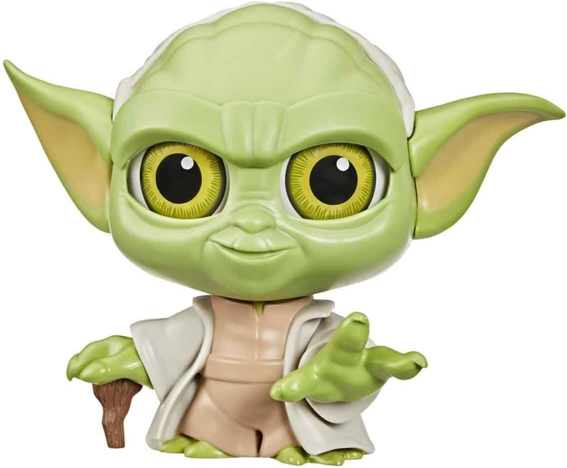 Detalle de Star Wars Wahrsager Yoda, Spielzeug – Zukunfts-Orakel mit leuchtenden Augen