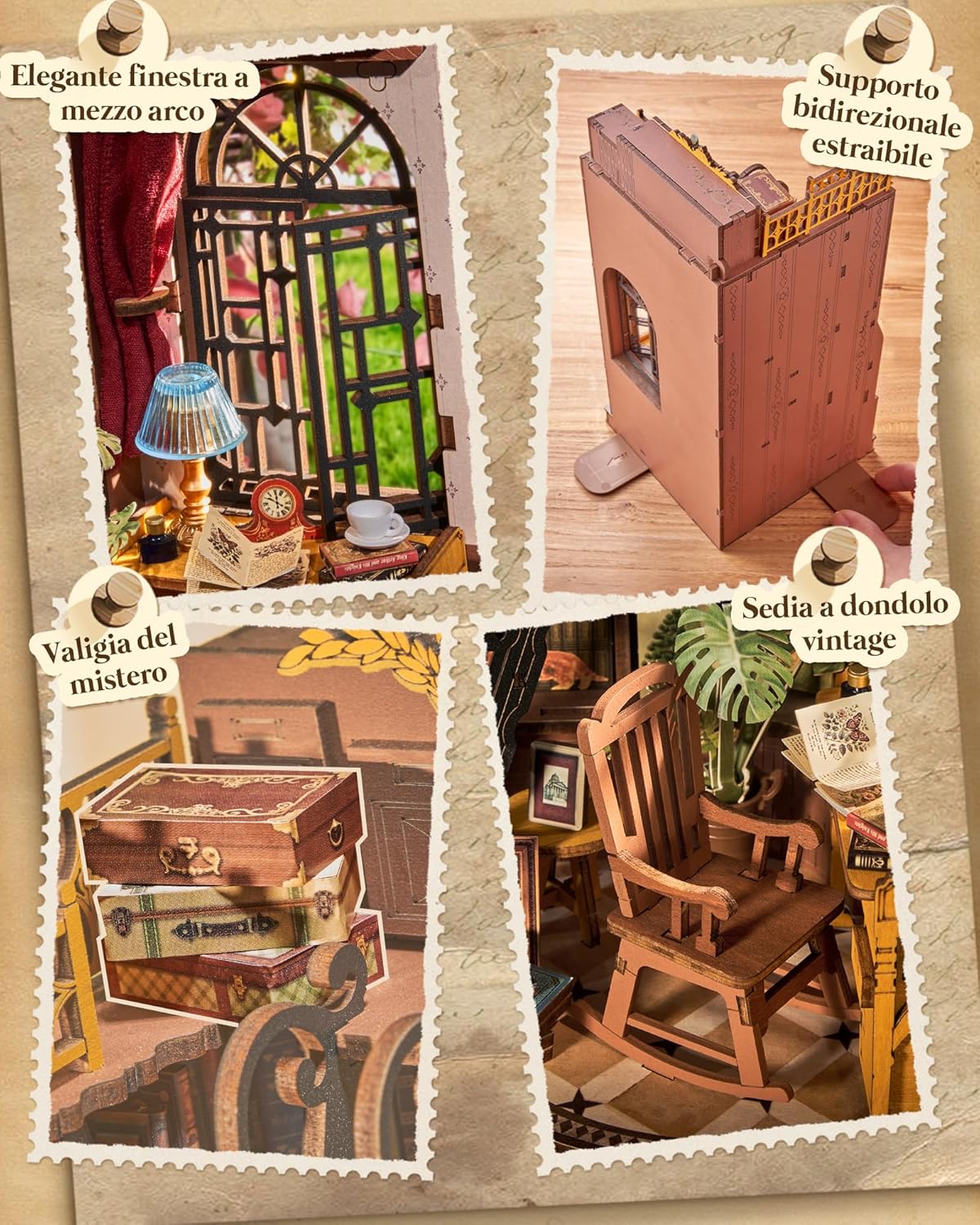 Thumbnail 2 de Rolife Book Nook Studio D'angolo 3,5 ore