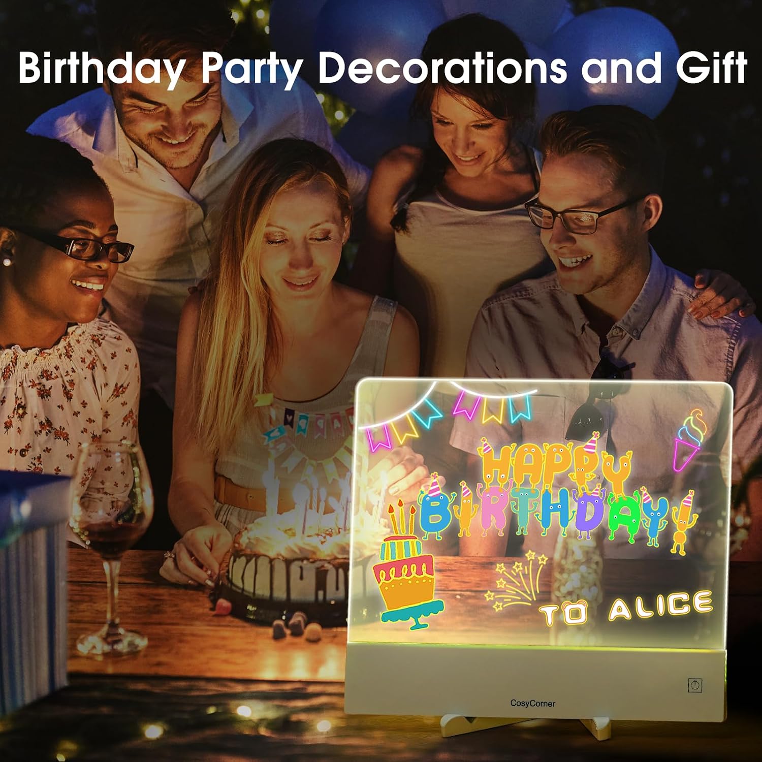 Thumbnail 5 de LED Drawing Board for Kids