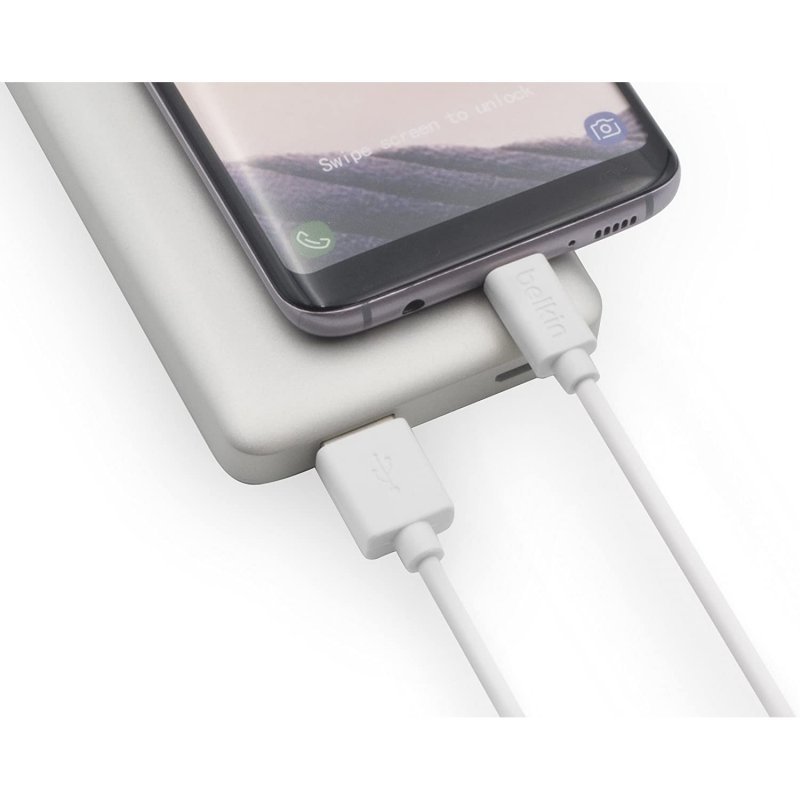 Detalle 2 de Belkin MixIt Up Cable USB a MicroUSB 2m Blanco