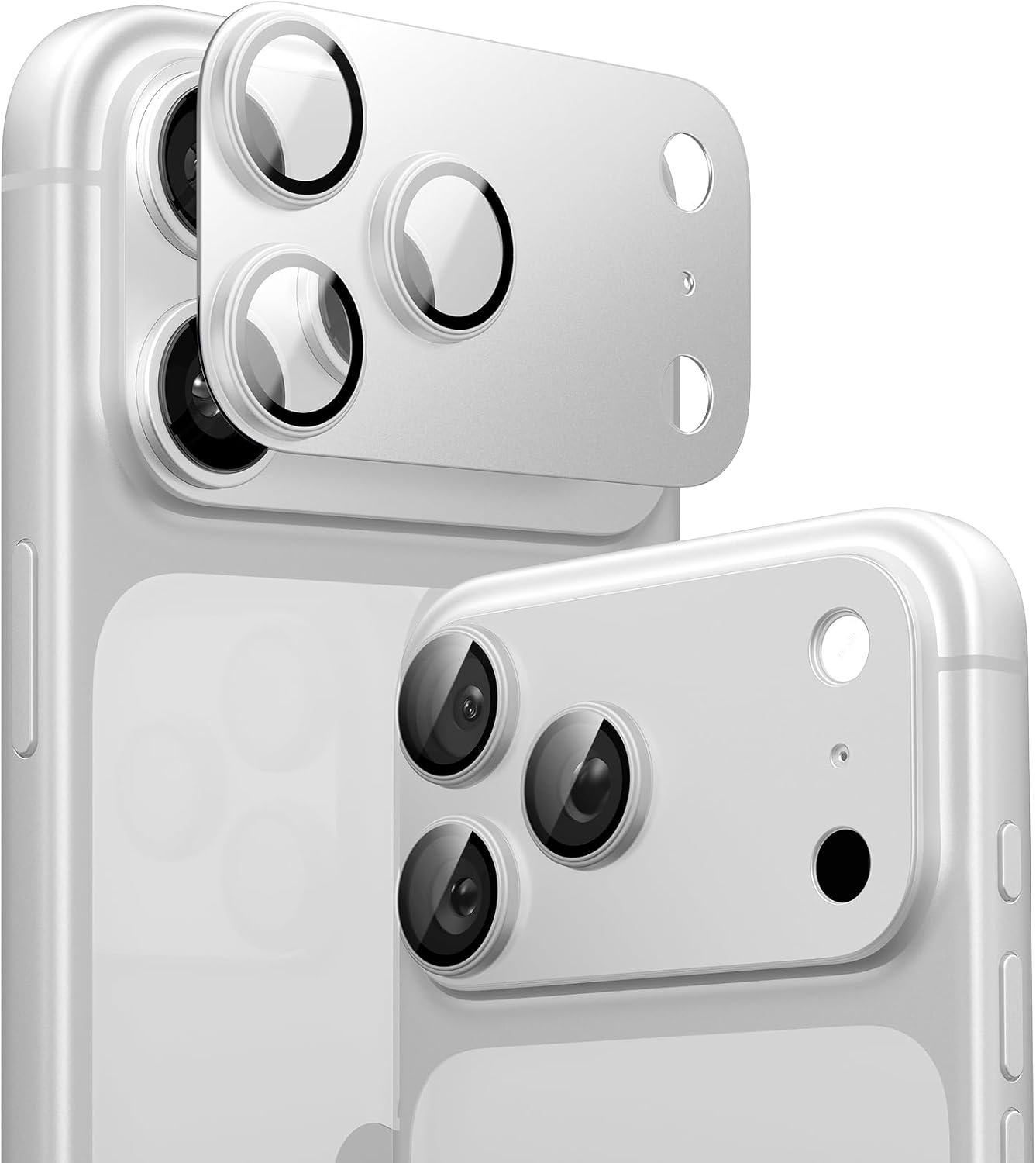 Detalle de iPhone 17 Pro Max camera lens protector