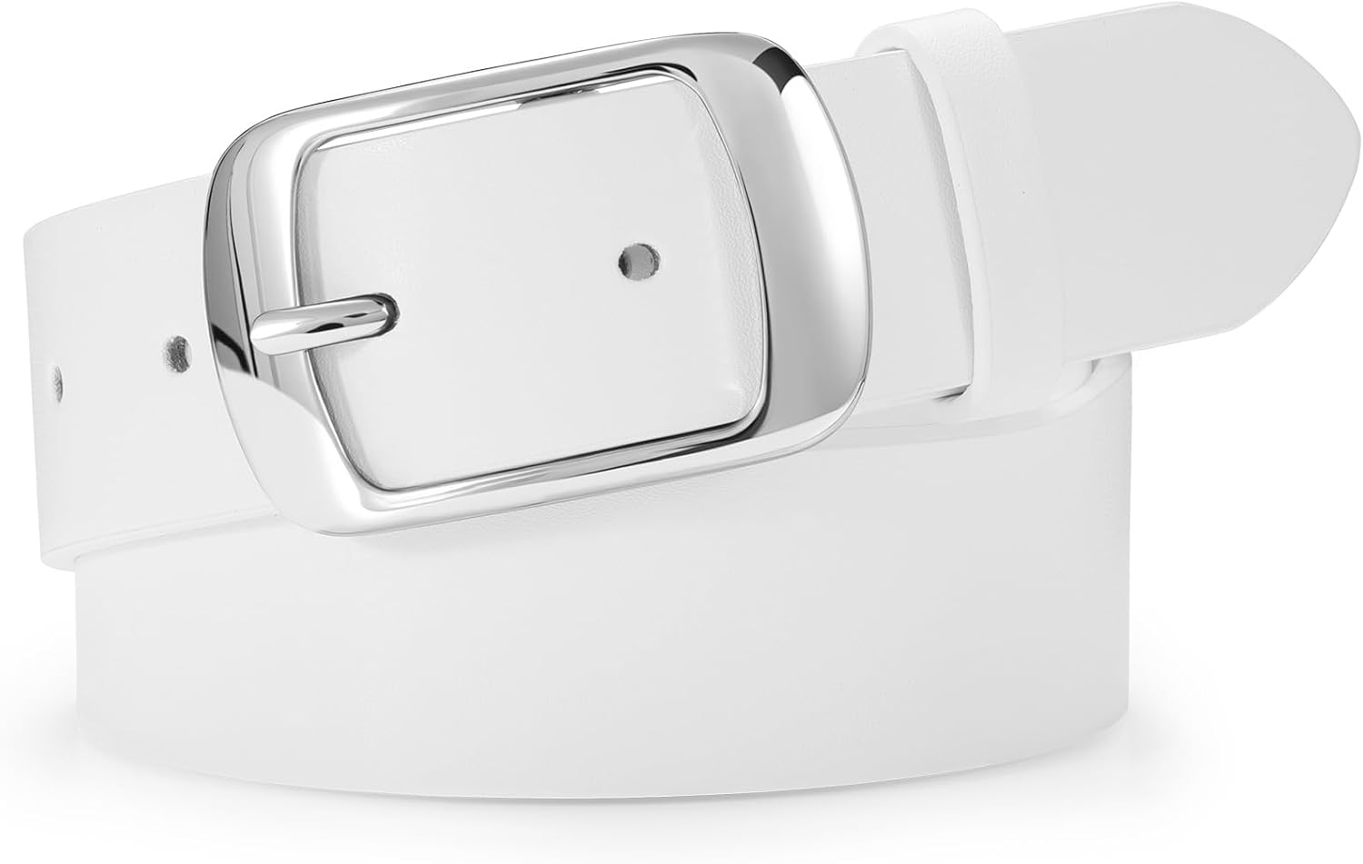 Detalle de SUOSDEY Women's Belt, 1.3-Inch Width