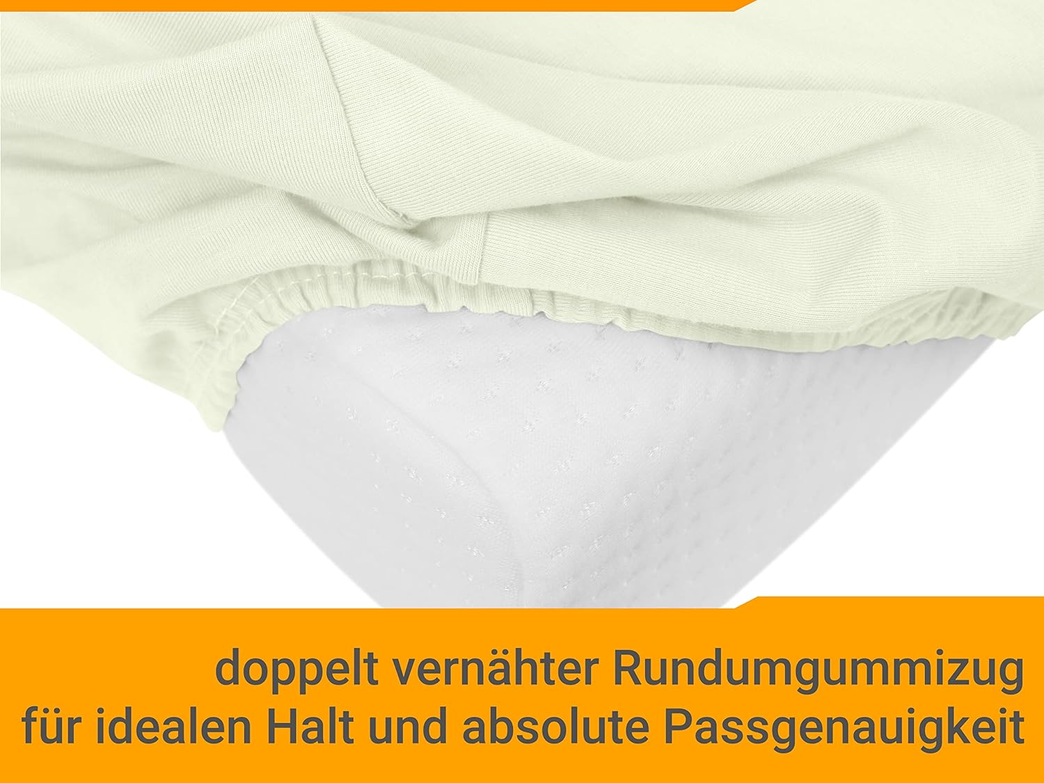 Thumbnail 4 de Lot de 2 housses extensibles pour oreillers de nuque – 55-60 x 35-40 cm, blanc naturel