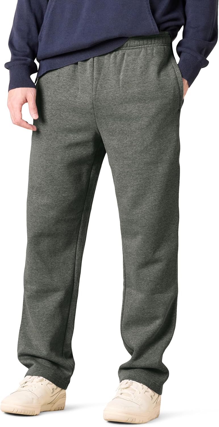 Thumbnail 6 de Amazon Essentials men’s fleece open-bottom sweatpants (big and tall)