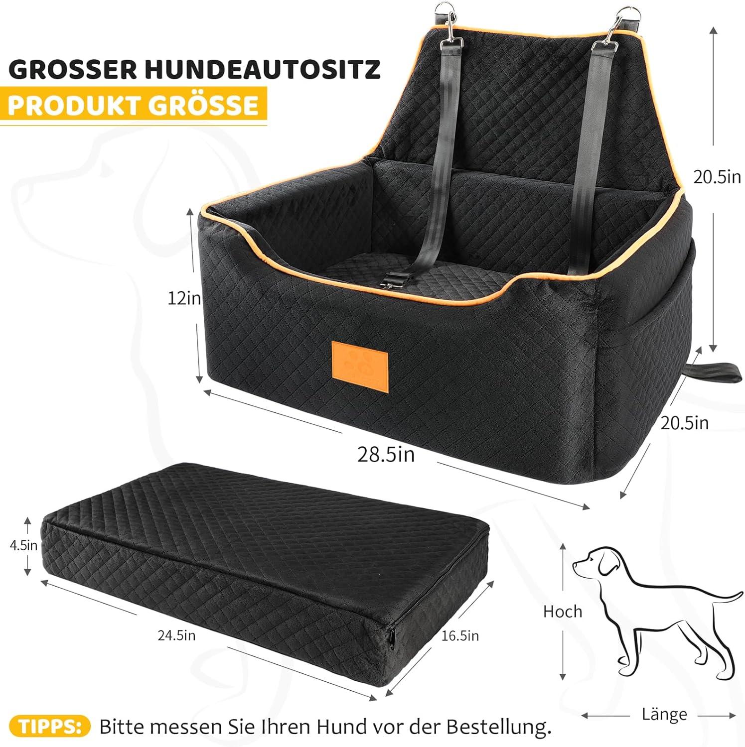 Detalle de GL GLENSLAVE Hundesitz 55 lb