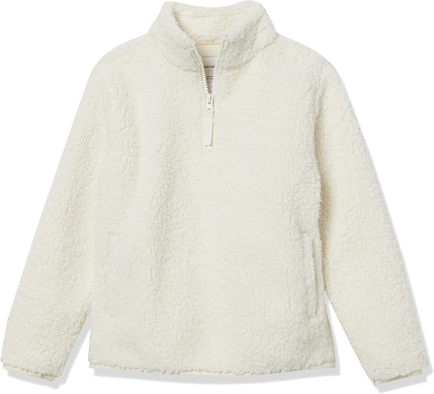 Thumbnail 4 de Amazon Essentials Mädchen Sherpa-Fleece-Jacke mit Viertelreißverschluss