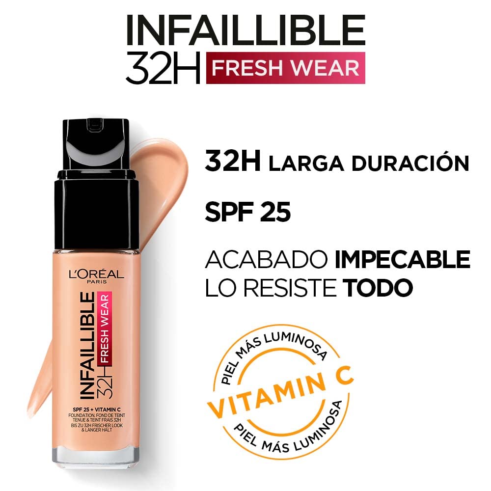 Detalle 2 de Infaillible 32H Fresh Wear 30 ml Make-up