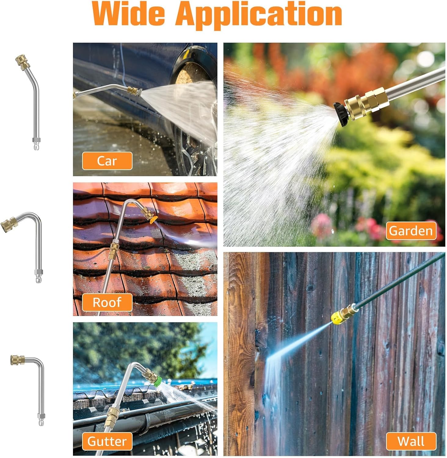 Thumbnail 3 de Sealegend 8FT Pressure Washer Extension Wand 4000 PSI