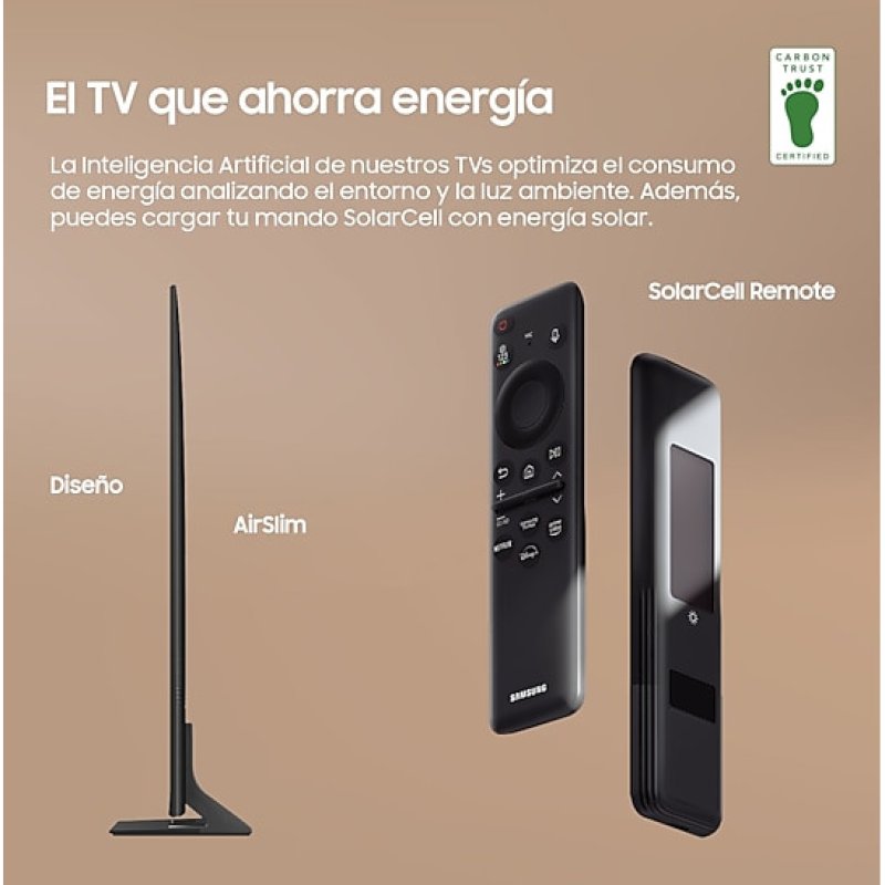 Detalle 2 de Samsung TU75DU8505KXXC (75") – TV Crystal UHD 4K con HDR10+ y Smart Hub