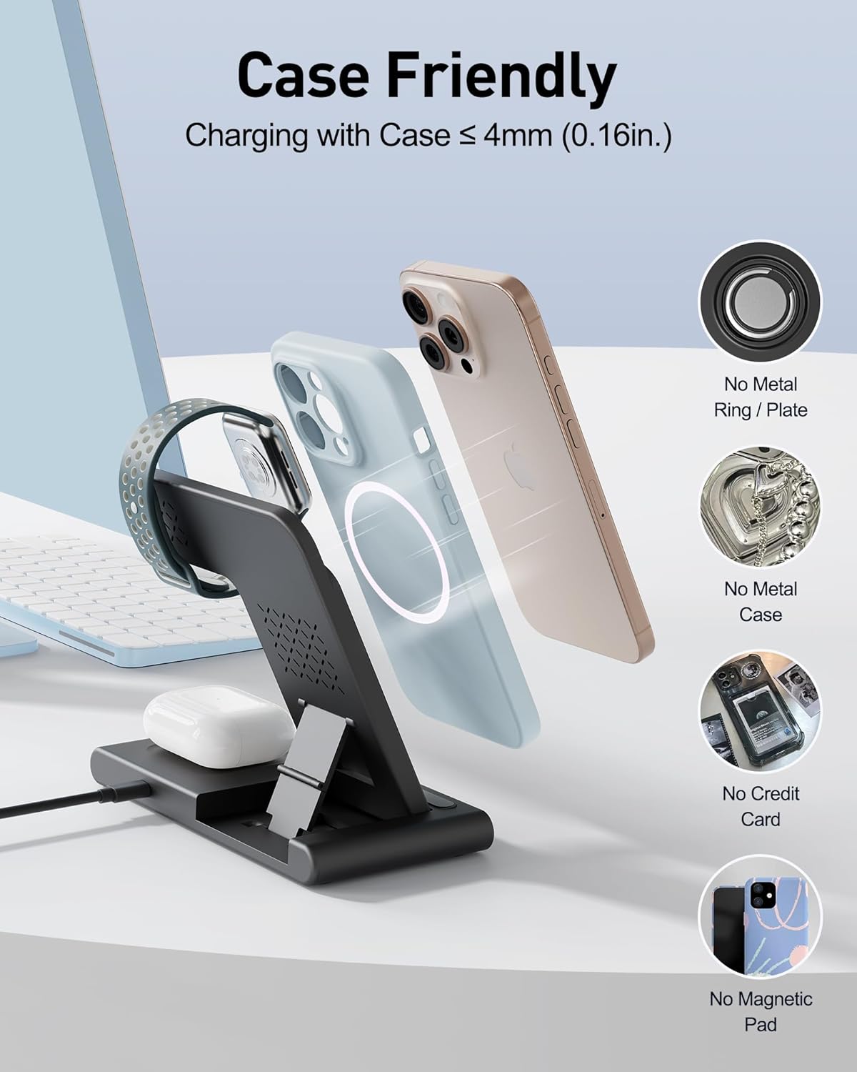 Thumbnail 4 de RYND 2026 Travel 3-in-1 Wireless Charger for iPhone