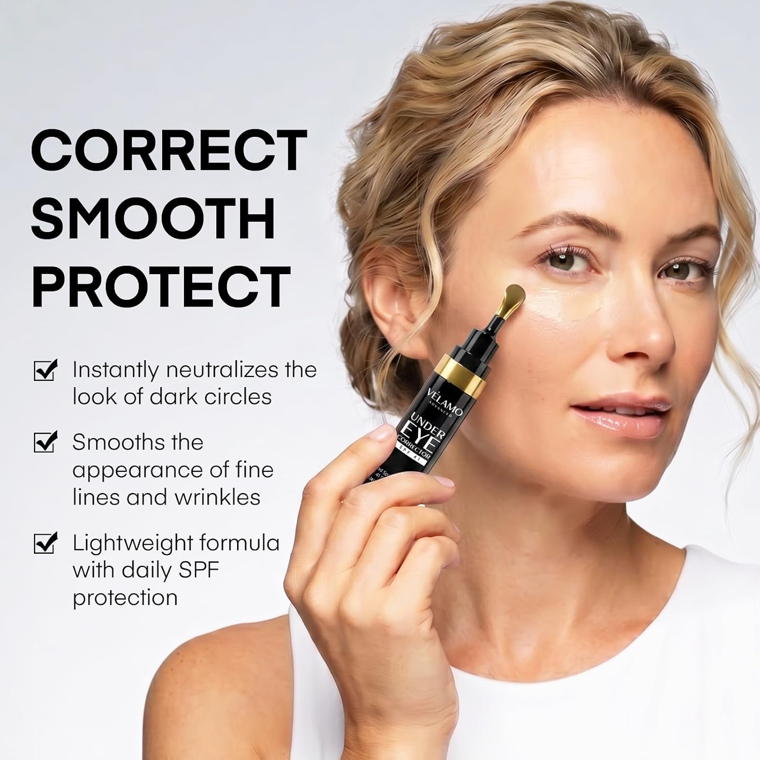 Detalle de VELAMO ADVANCED Under-Eye Corrector SPF 41