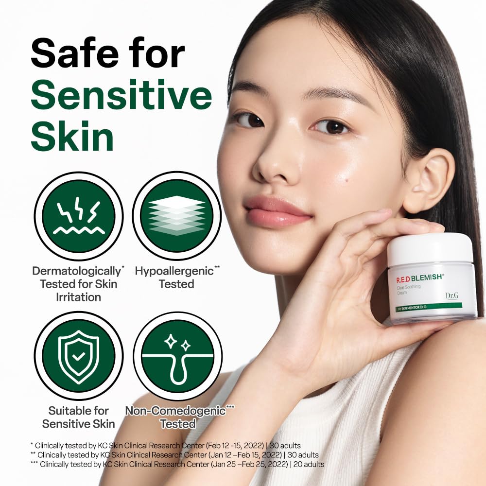 Thumbnail 4 de Dr. G R.E.D. Blemish Clear Soothing Cream – Calming Korean Moisturizer for Redness