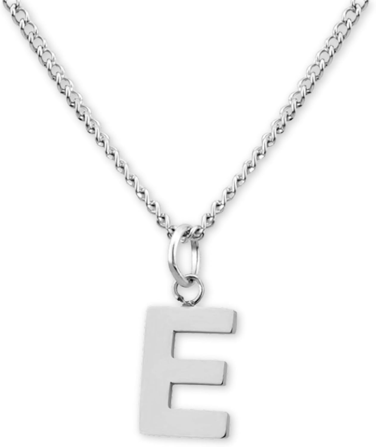 Detalle de GD GOOD.designs collana lettere argento A-Z