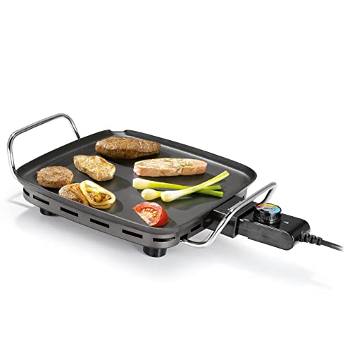 Detalle de Plancha Princess Chef Mini Classic noire – 28 x 28 cm, 1900 W